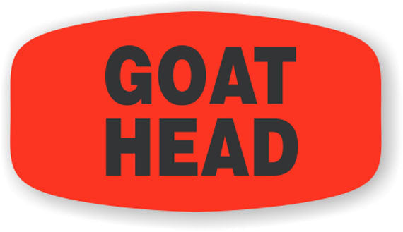 Goat Head Label | Roll of 1,000