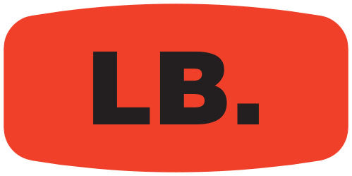 LB. Label | Roll of 1,000