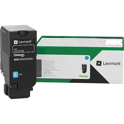 OEM Lexmark 71C1XC0 Cyan Extra High Yield Toner Cartridge for CS735, CS737 [12,500 Pages]