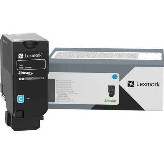 OEM Lexmark 71C1HC0 Cyan High Yield Toner Cartridge for CS730, CX730 [10,500 Pages]