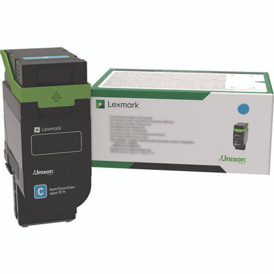 OEM Lexmark 75M10C0 Cyan Toner Cartridge for CS531, CS632, CX532, CX635 [2,000 Pages]