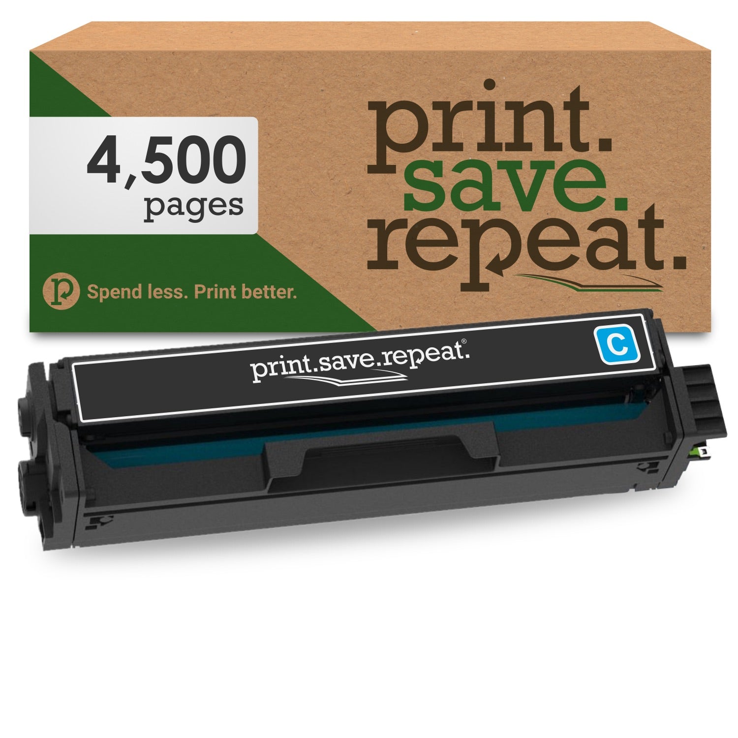 Print.Save.Repeat. Lexmark C341XC0 Cyan Extra High Yield Remanufactured Toner Cartridge for C3426, MC3426 [4,500 Pages]