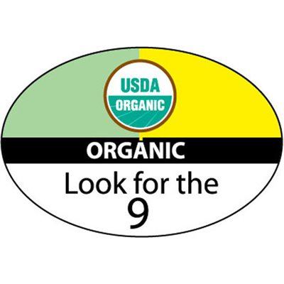 USDA Organic Look for the 9 Label