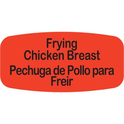 Frying Chicken Breast / Pechuga de Pollo para Freir Label
