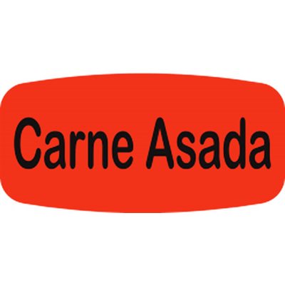 Carne Asada Label
