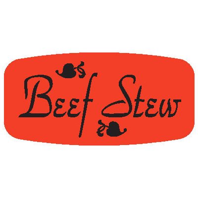 Beef Stew Label