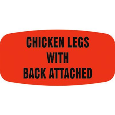 Chicken Legs w/ Back Attached Label