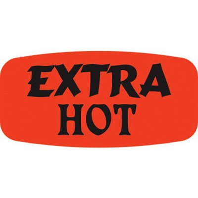 Extra Hot Label
