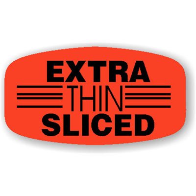 Extra Thin Sliced Label
