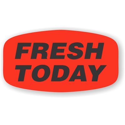 Fresh Today Label