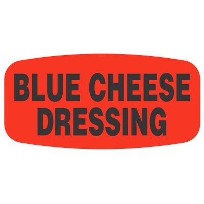 Blue Cheese Dressing Label