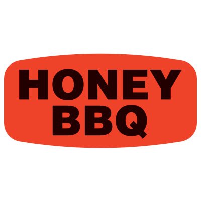 Honey BBQ Label