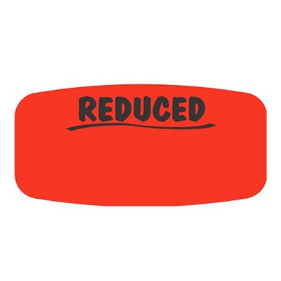 Reduced (write on) Label