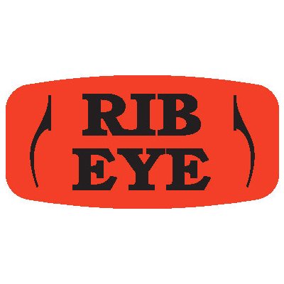 Rib Eye Label