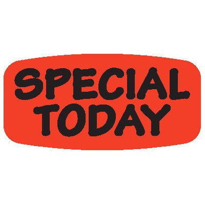 Special Today Label