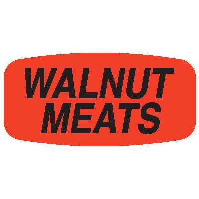 Walnut Meats Label