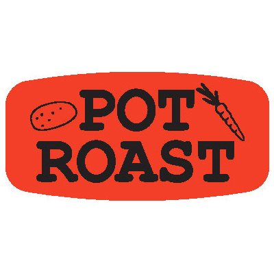 Pot Roast Label