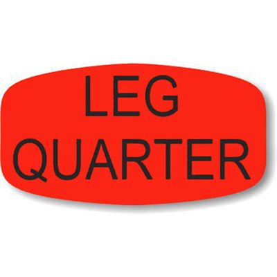 Leg Quarter Label