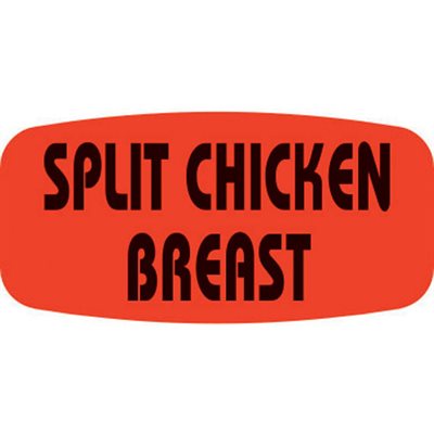 Split Chicken Breast Label