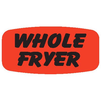 Whole Fryer Label