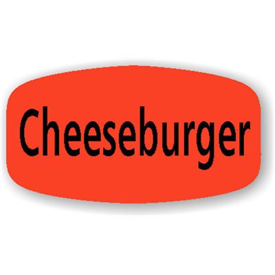 Cheeseburger Label