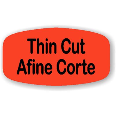 Thin Cut - Afine Corte Label