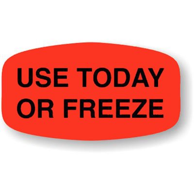 Use Today or Freeze Label