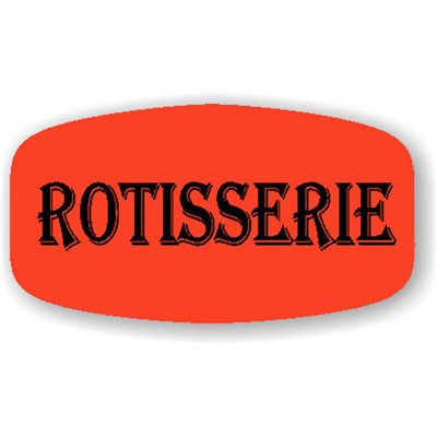 Rotisserie Label