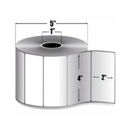 2.25" x 1.25" Direct Thermal Labels | 1" Core | 1,335 Labels