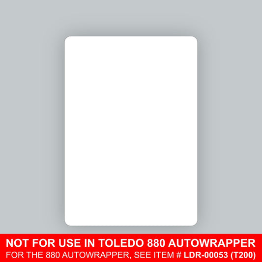 2.625" x 3.75" Toledo 315 Scale Labels | 2,500 Roll | 5 Pack | T190