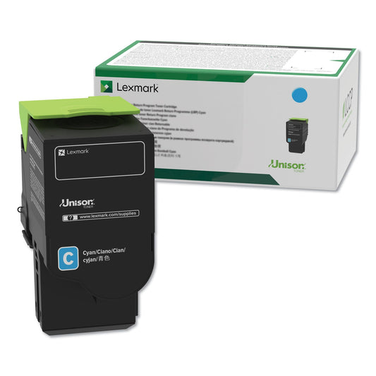 OEM Lexmark C230H20 Cyan High Yield Toner Cartridge [2,300 Pages]