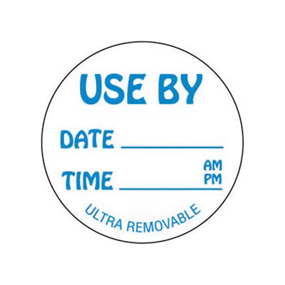 Use By _Date / Time Label