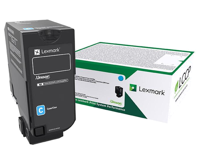 OEM Lexmark 74C1SC0 Cyan Toner Cartridge for CS720, CS725, CX725 [7,000 Pages]