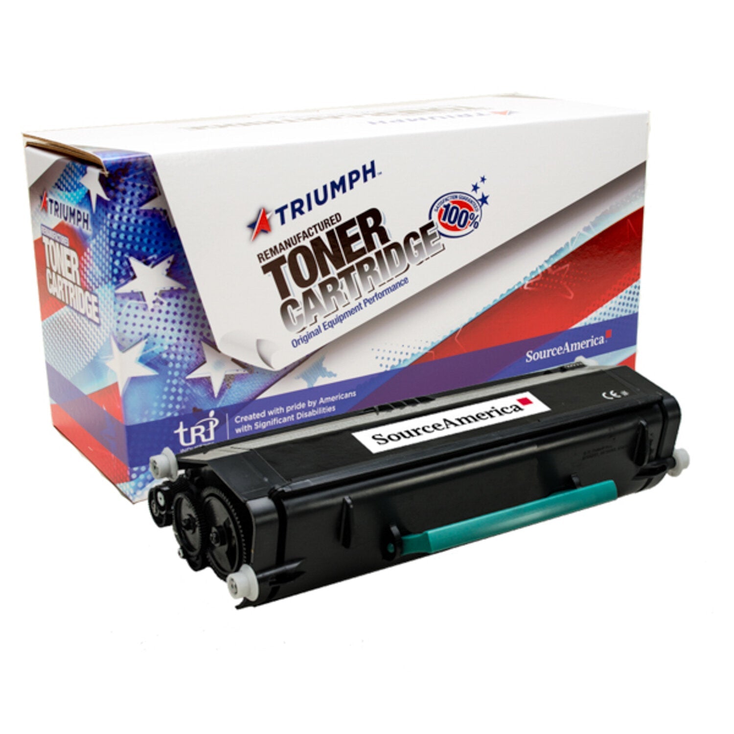 Remanufactured Toner Cartridge for Lexmark E260/E360/E460/E462 - Page Yield 3,500 - Black