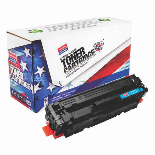 Remanufactured High Yield Toner Cartridge for HP CF411X (HP 410X) - Page Yield 5,000 - Cyan