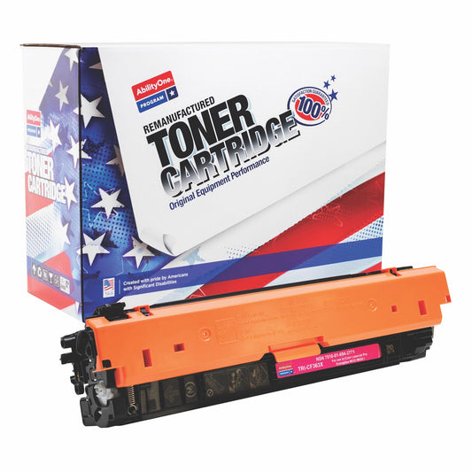 Remanufactured High Yield Toner Cartridge for HP CF363X (HP 508X) - Page Yield 9,500 - Magenta