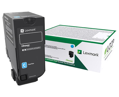 OEM Lexmark 84C1HC0 Cyan High Yield Toner Cartridge for CX725 [16,000 Pages]