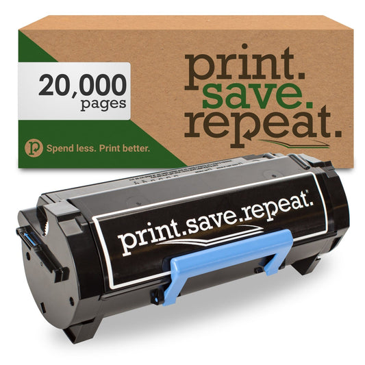 Print.Save.Repeat. Dell 9G0PM Extra High Yield Remanufactured Toner Cartridge for B3460 [20,000 Pages]