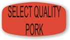 Select Quality Pork Label | Roll of 1,000