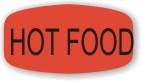 Hot Food Label | Roll of 1,000