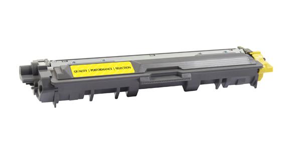 Brother TN-221Y Yellow Remanufactured Toner Cartridge [1,400 Pages]