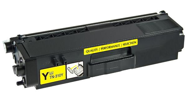 Brother TN-310Y Yellow Remanufactured Toner Cartridge [1,500 Pages]