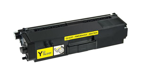 Brother TN-315Y Yellow High Yield Remanufactured Toner Cartridge [3,500 Pages]