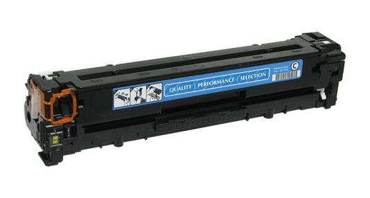 HP 125A (CB541A) Cyan Remanufactured Toner Cartridge [1,400 Pages]