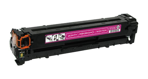 HP 125A (CB543A) Magenta Remanufactured Toner Cartridge [1,400 Pages]