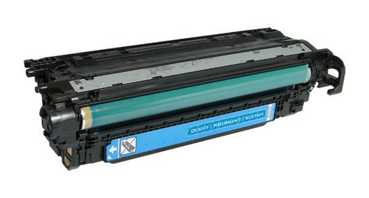 HP 504A (CE251A) Cyan Remanufactured Toner Cartridge [7,000 Pages]