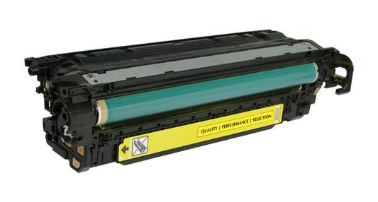 HP 504A (CE252A) Yellow Remanufactured Toner Cartridge [7,000 Pages]