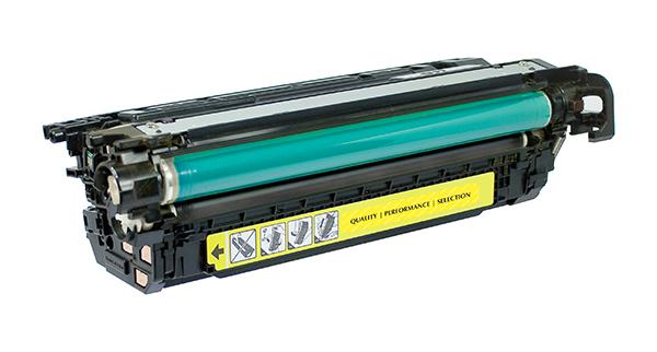 HP 648A (CE262A) Yellow Remanufactured Toner Cartridge [11,000 Pages]