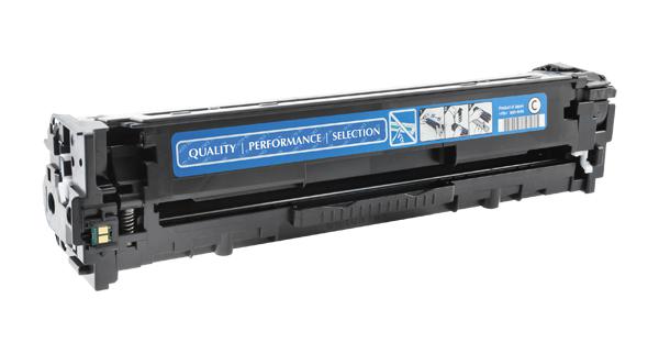 HP 128A (CE321A) Cyan Remanufactured Toner Cartridge [1,300 Pages]