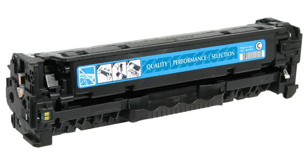 HP 305A (CE411A) Cyan Remanufactured Toner Cartridge [2,600 Pages]